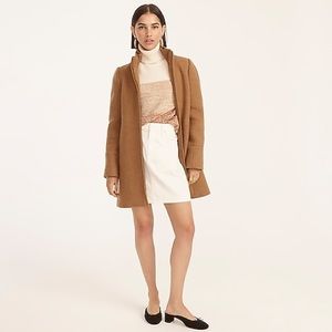 J. Crew Wool Jacket in Camel
